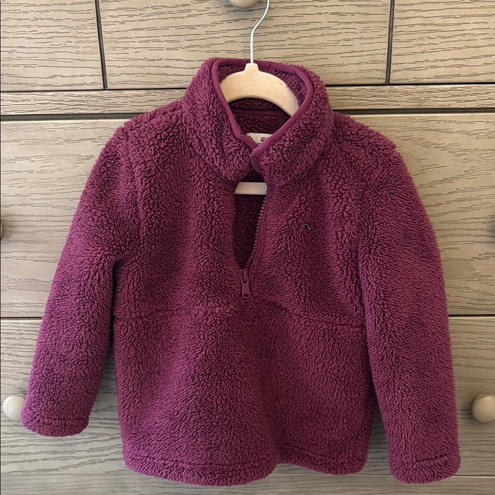Plush Purple Fleece Pullover